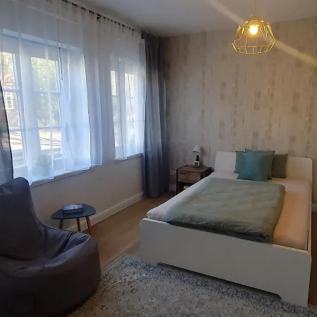 Elegante Einzimmerwohnung Flensburg Exterior foto
